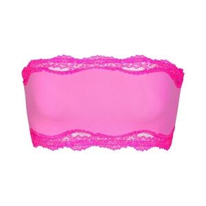 SKIMS Fits Everybody Lace Bandeau Top
